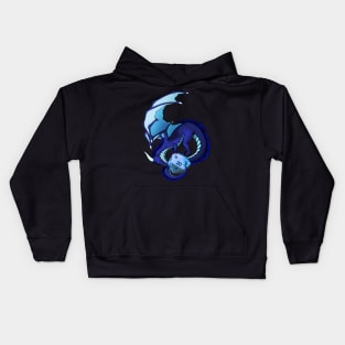 Frost Dragon and a D20 Kids Hoodie